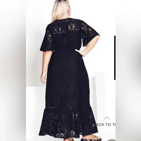 AVEOLOGY
Lace Love Maxi Dress - black size 16 - Picture 3 of 7